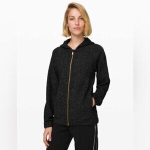 Lululemon Pave New Ways Full-Zip Black / White Women Size Large